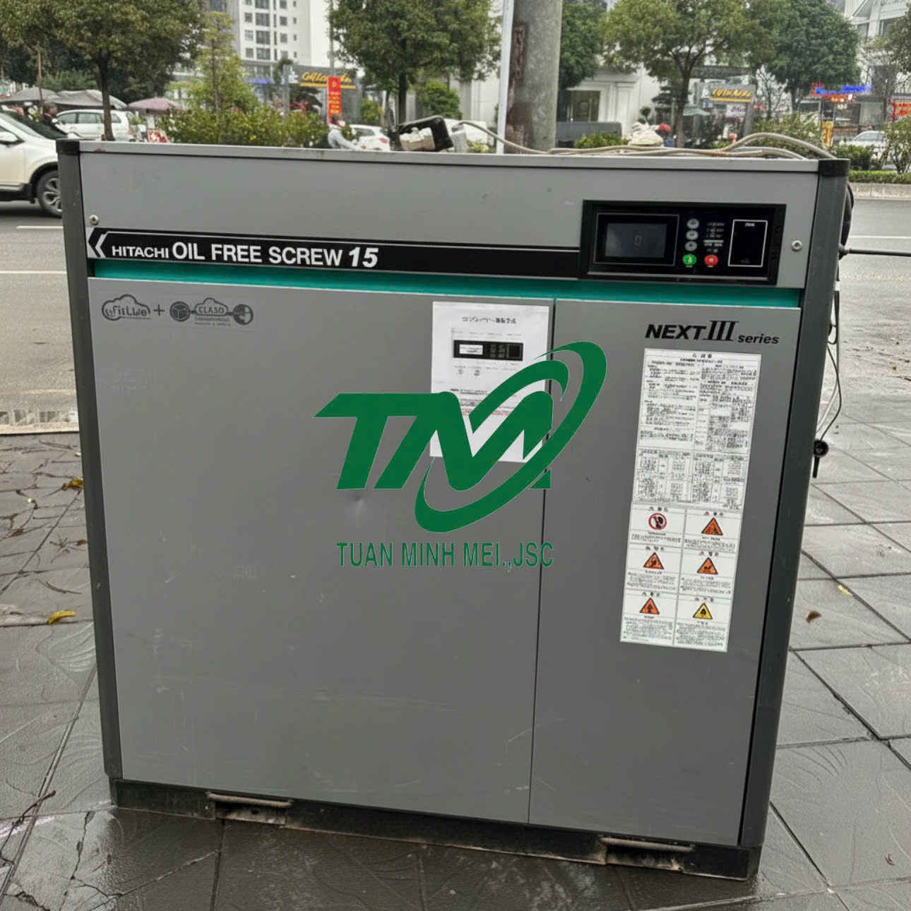 Máy nén khí Hitachi không dầu 15kw- NEXT III- đời cao